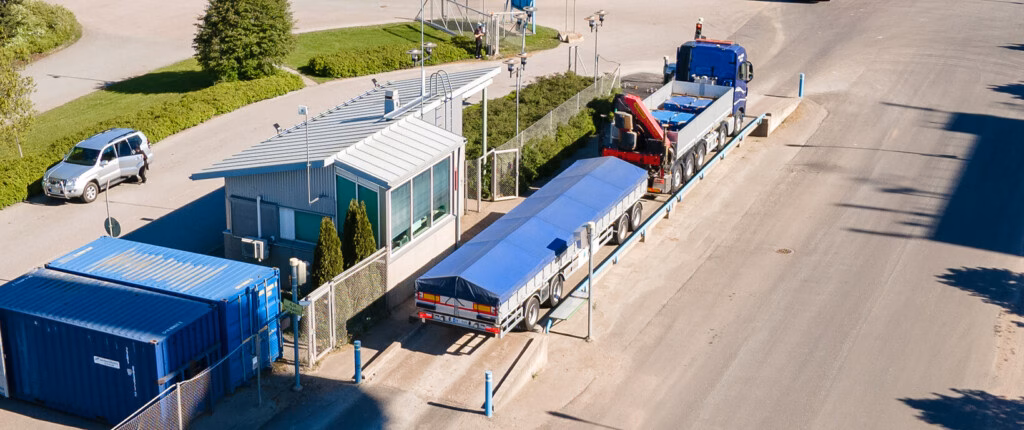 El servicio de pesaje digital mScales de Tamtron es el sistema más eficiente del mercado para el entorno de básculas para camiones.