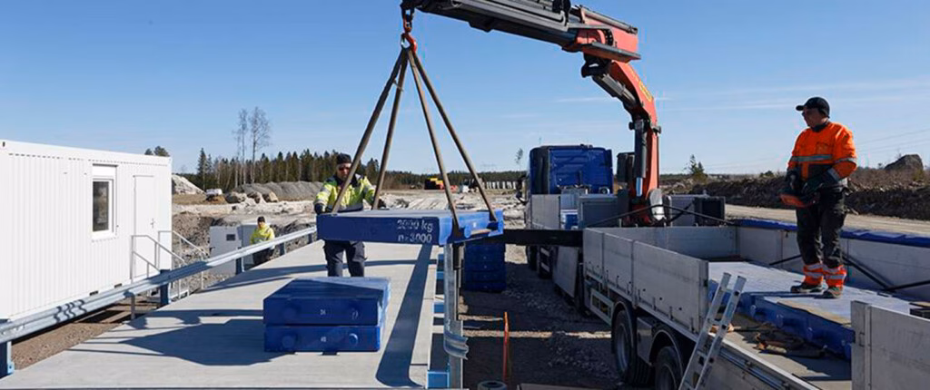 Tamtron también se encarga de la instalación y mantenimiento de las básculas de camiones.